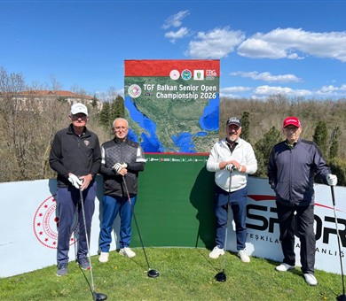 TGF Balkan Senior Açık Turnuvası 1.Gün