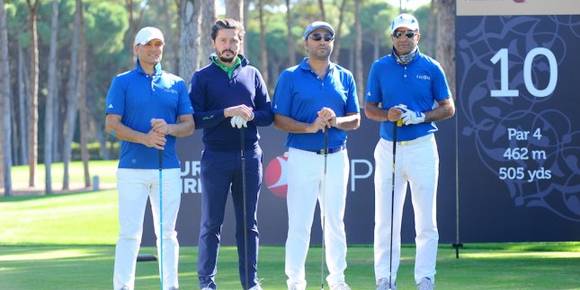 Turkish Airlines Open'da Pro-Am 1. gün Şampiyonu Calista takımı oldu