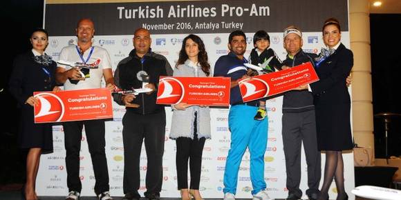 Turkish Airlines Open'da Pro-Am 2. gün Şampiyonu THY 8 takımı oldu...