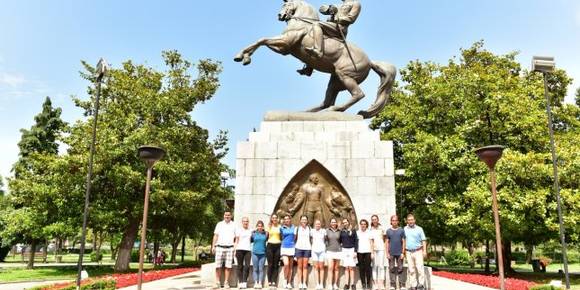 Şampiyona için gelen golfçüler Samsun’u gezdi