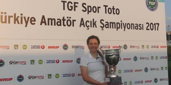 Spor Toto Türkiye Amatör Açık Şampiyonası’nda kupa Sena Ersoy’un oldu