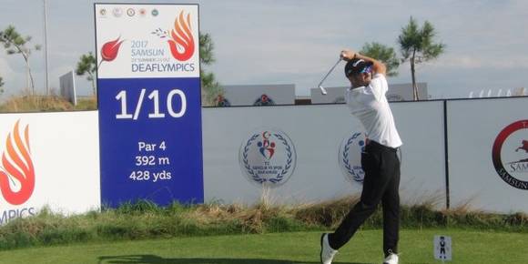 Deaflympics’de Golf Müsabakası başladı