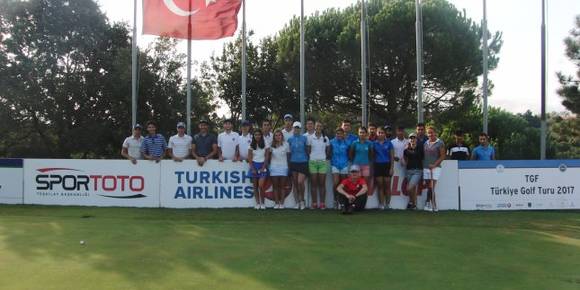 TGF Türkiye Golf Turu 9. Ayak müsabakası sona erdi