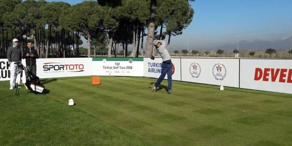 Türkiye Golf Turu 1. Ayak 2. Raund mücadelesi tamamlandı