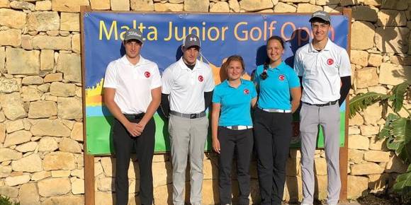 U18 Milli Golf Takımı Malta Junior Golf Open’da Mücadelelerine devam ediyor