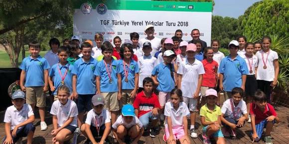 TGF Yerel Yıldızlar Turu Minikler Antalya Bölgesi müsabakaları tamamlandı