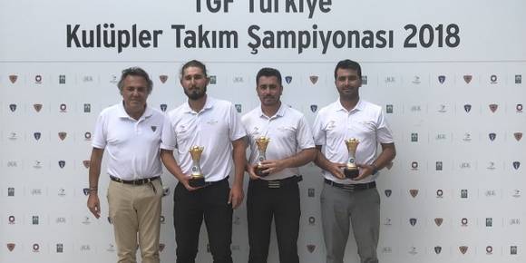 TGF Türkiye Kulüpler Takım Şampiyonu National Golf Kulübü oldu