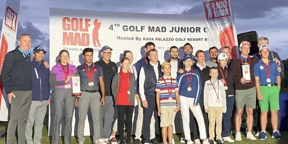 4. Golf Mad Junior Open’da sporcularımızdan Zeynep Süalp altın, İbrahim Tarık Aslan Bronz madalya aldı