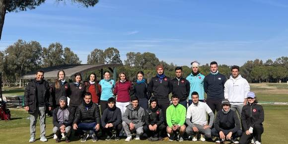 TGF Türkiye Golf Milli Takım Aday Kadro Kış Kampı Antalya’da Devam Ediyor