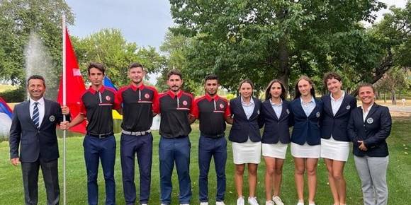 Kadın Milli Golf Takımımız Şampiyonanın ilk gününü lider tamamladı