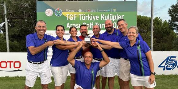 TGF Türkiye Kulüpler Arası Golf Turu B Kategorisi Şampiyonu Ankara Golf Kulübü Oldu