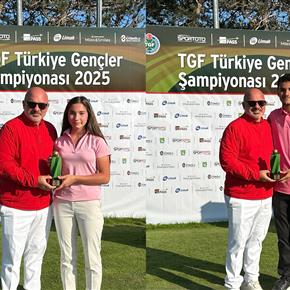 2025 TGF Türkiye Gençler Şampiyonu genç kızlarda Ada Narin, erkeklerde Tuna Şahin  Oldu.