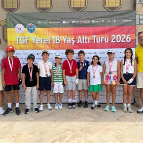 2026 TGF Yerel 18 Yaş Altı Turu Yıldızlar ve Minikler Ege Bölgesi 5. Ayak Müsabakası Tamamlandı