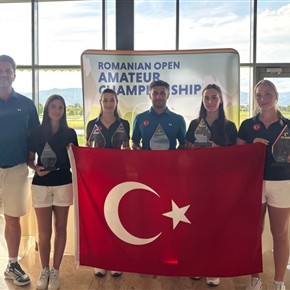 Milli Golfçülerimizden Romanya Amatör Açık Turnuvası’nda Gururlandıran Başarılar