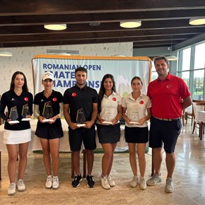 Milli Golfçülerimiz’den, Romanya’da Gururlandıran Başarılar!