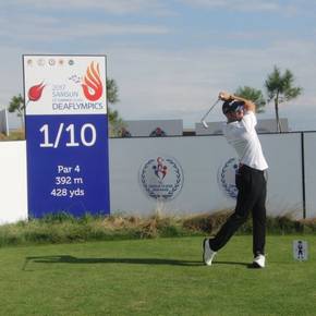 Deaflympics’de Golf Müsabakası başladı