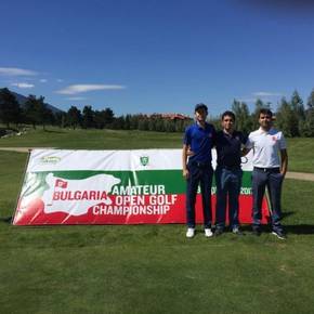 National Team Golfer Hamza Esmer is the second runner up in Bulgarian Open