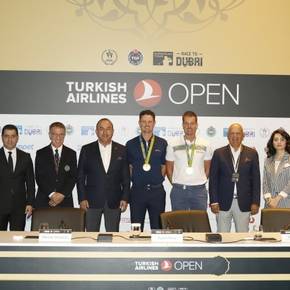 The Press Meeting is held for Turkish Airlines Open 2017