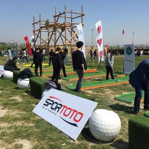 Türkiye Golf Federasyonu, İstanbul Gençlik Festivali’ndeki yerini aldı