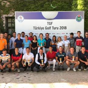 2018 TGF Türkiye Golf Turu Şampiyonları Belli Oldu