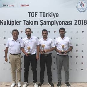 TGF Türkiye Kulüpler Takım Şampiyonu National Golf Kulübü oldu