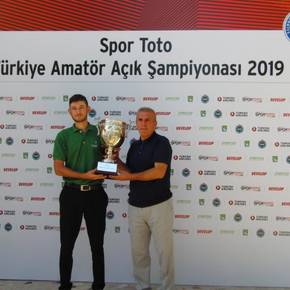 2019 Spor Toto Türkiye Amatör Açık Şampiyonu Taner Yamaç Oldu