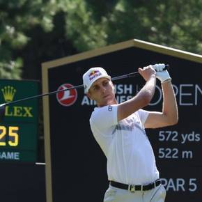 Matthias Schwab leads at the halfway point of the Turkish Airlines Open 