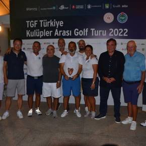 TGF Türkiye Kulüpler Arası Golf Turu Şampiyonu Bodrum Golf Kulübü Oldu