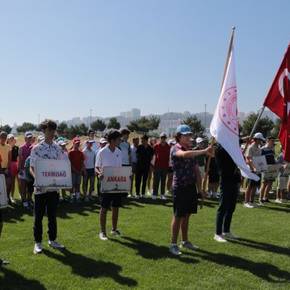 Okul Sporları Golf Gençler-Yıldızlar Türkiye Golf Şampiyonası Samsun’da başladı.