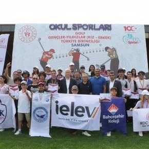 Samsun’da düzenlenen Okul Sporları Golf Yıldızlar - Gençler Türkiye Birinciliği sona erdi. 