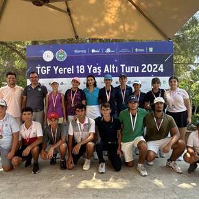 TGF Yerel 18 Yaş Altı Turu Gençler Akdeniz Bölgesi 4. Ayak Müsabakaları Belek’te Oynandı