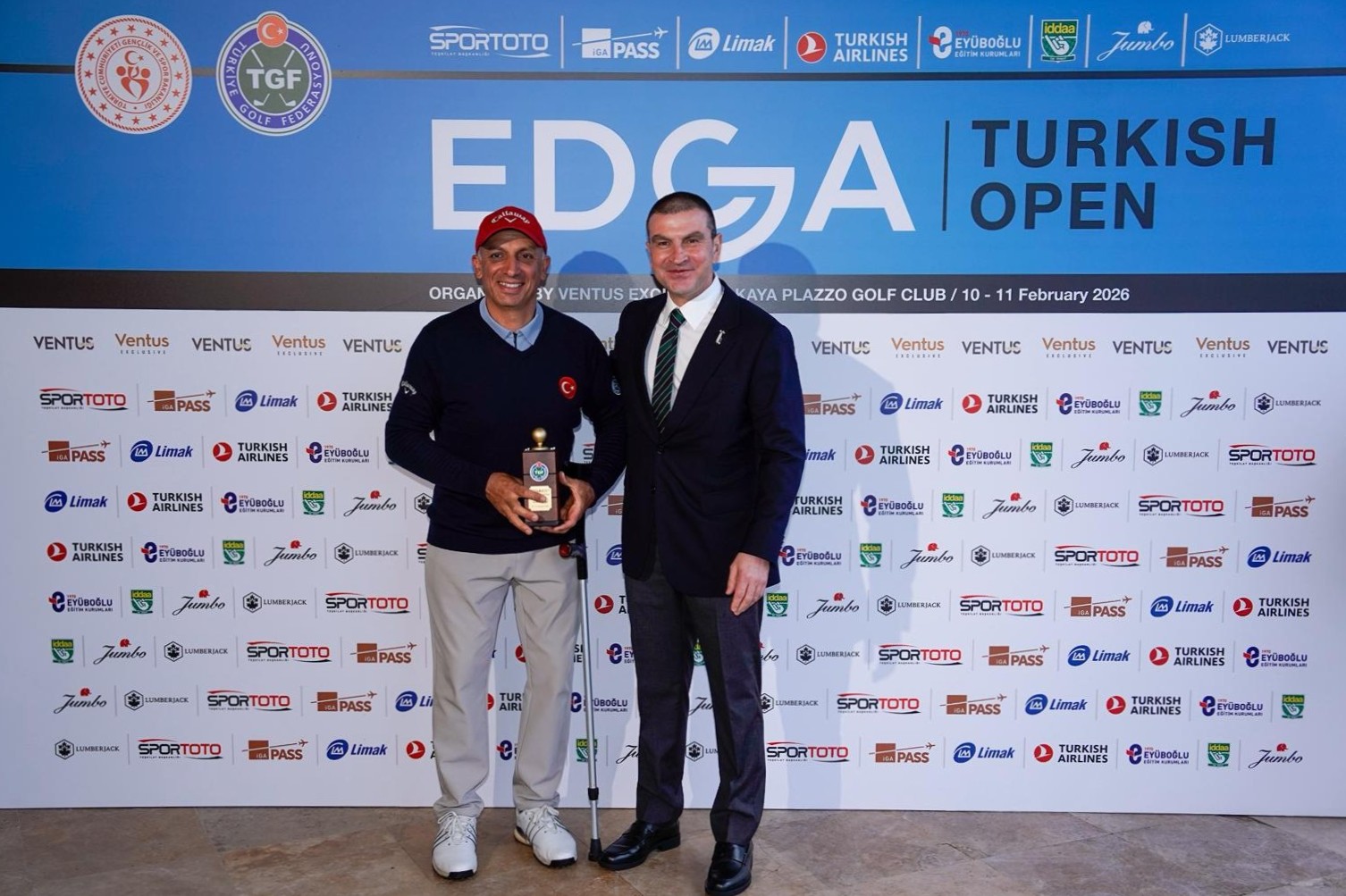 2026 EDGA Turkish Open Turnuvası’nda Mehmet Kazan ve Karahan Yıldırım’dan Çifte Kupa