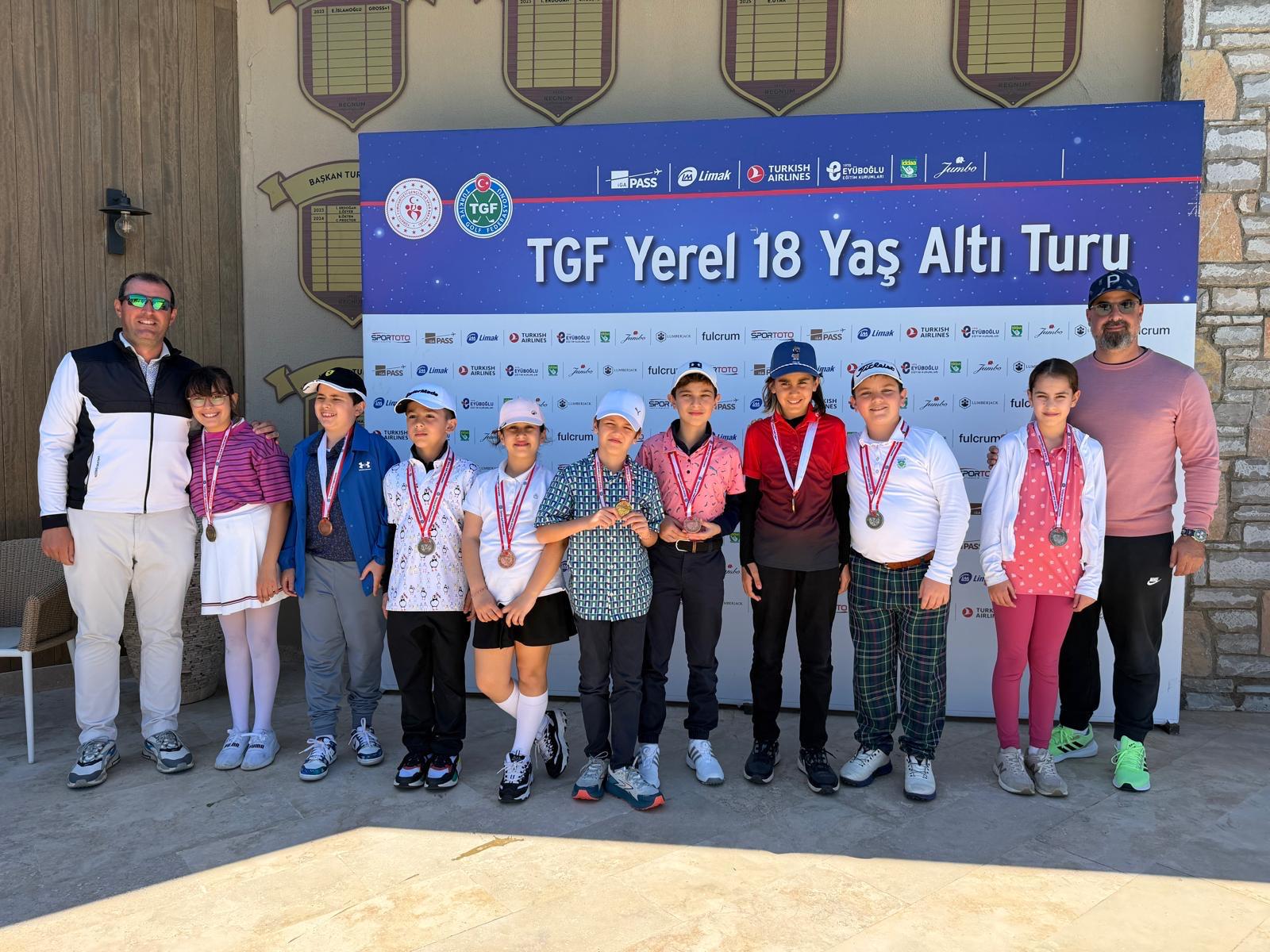2026 TGF Yerel 18 Yaş Altı Turu Yıldızlar ve Minikler Ege Bölgesi 3. Ayak Müsabakası Tamamlandı