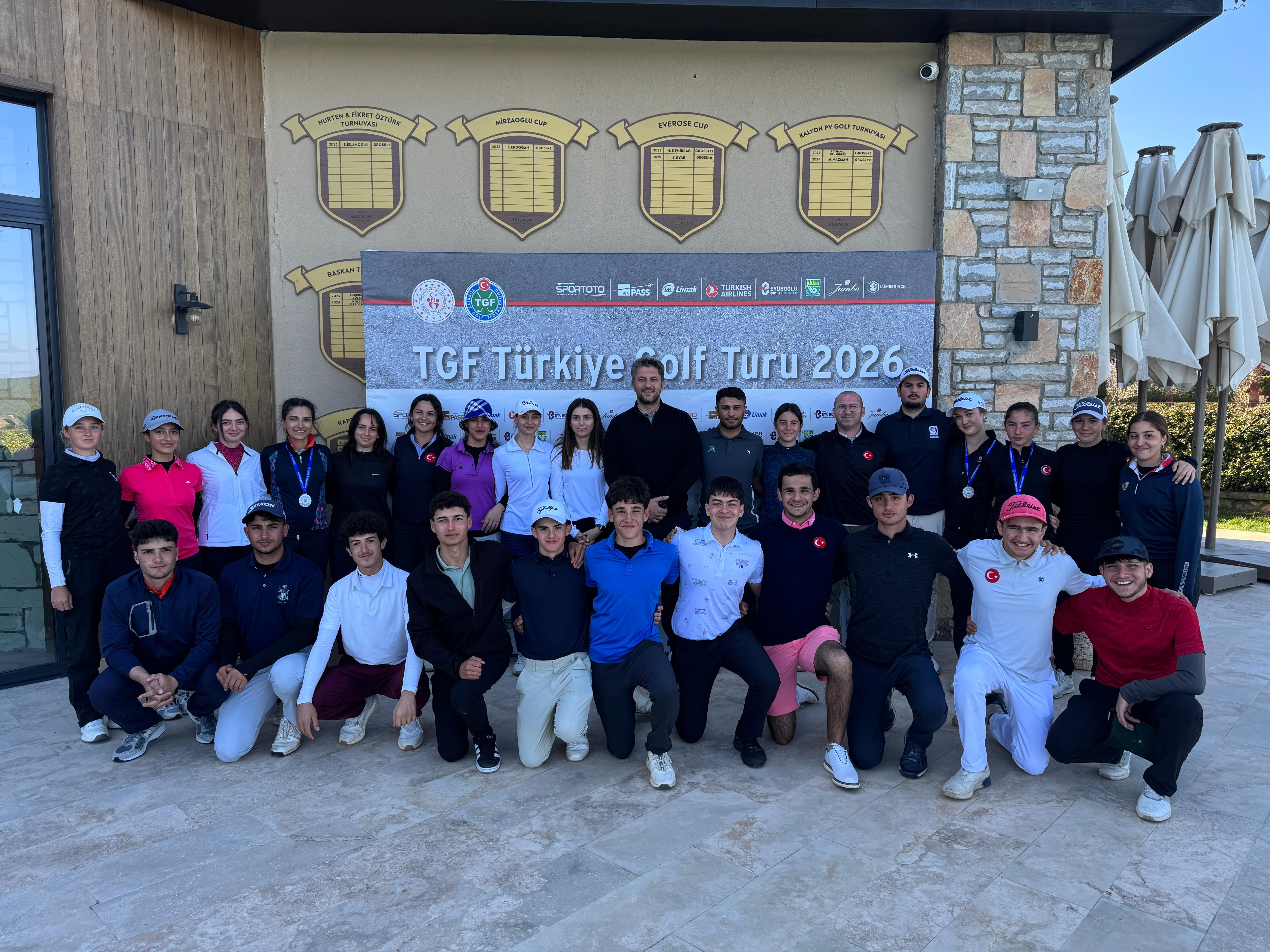 2026 TGF Türkiye Golf Turu 2. Ayak Müsabakaları Tamamlandı