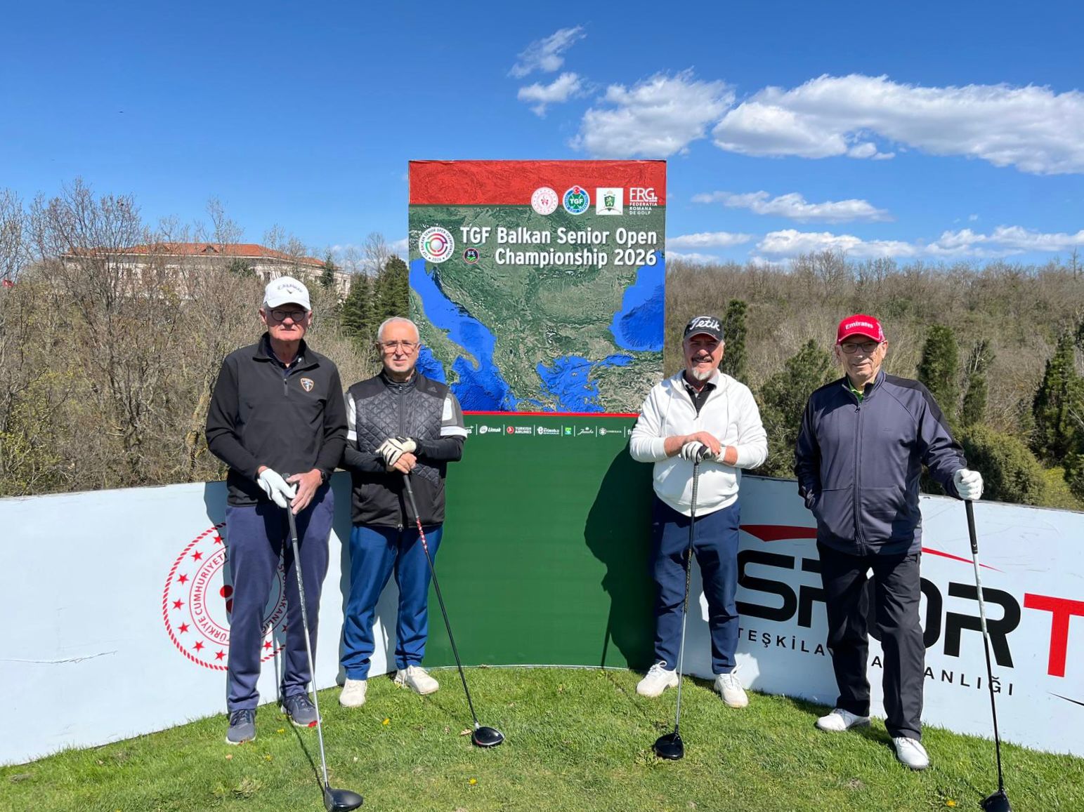 2026 TGF Türkiye TGF Balkan Senior Açık Turnuvasının İlk Günü Sona Erdi