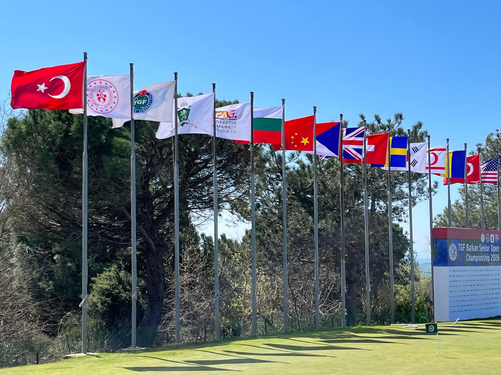 2026 TGF Türkiye TGF Balkan Senior Açık Turnuvasının İlk Günü Sona Erdi