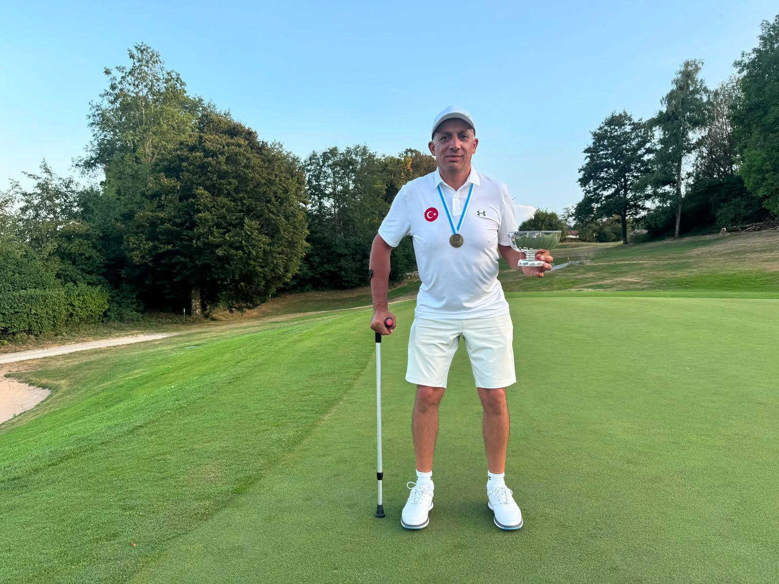 Milli Golfçümüz Mehmet Kazan, Uluslararası Bavaria Engelli Golfçüler Şampiyonu