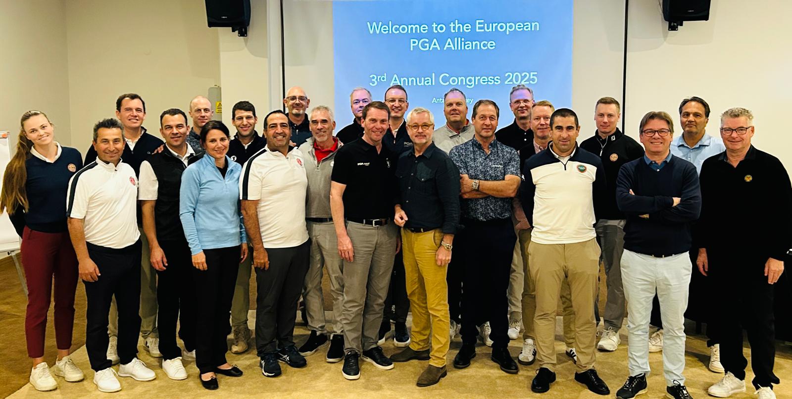 PGA Türkiye’nin üçüncü konferansı, Belek Sirene Golf Hotel’de Yapıldı