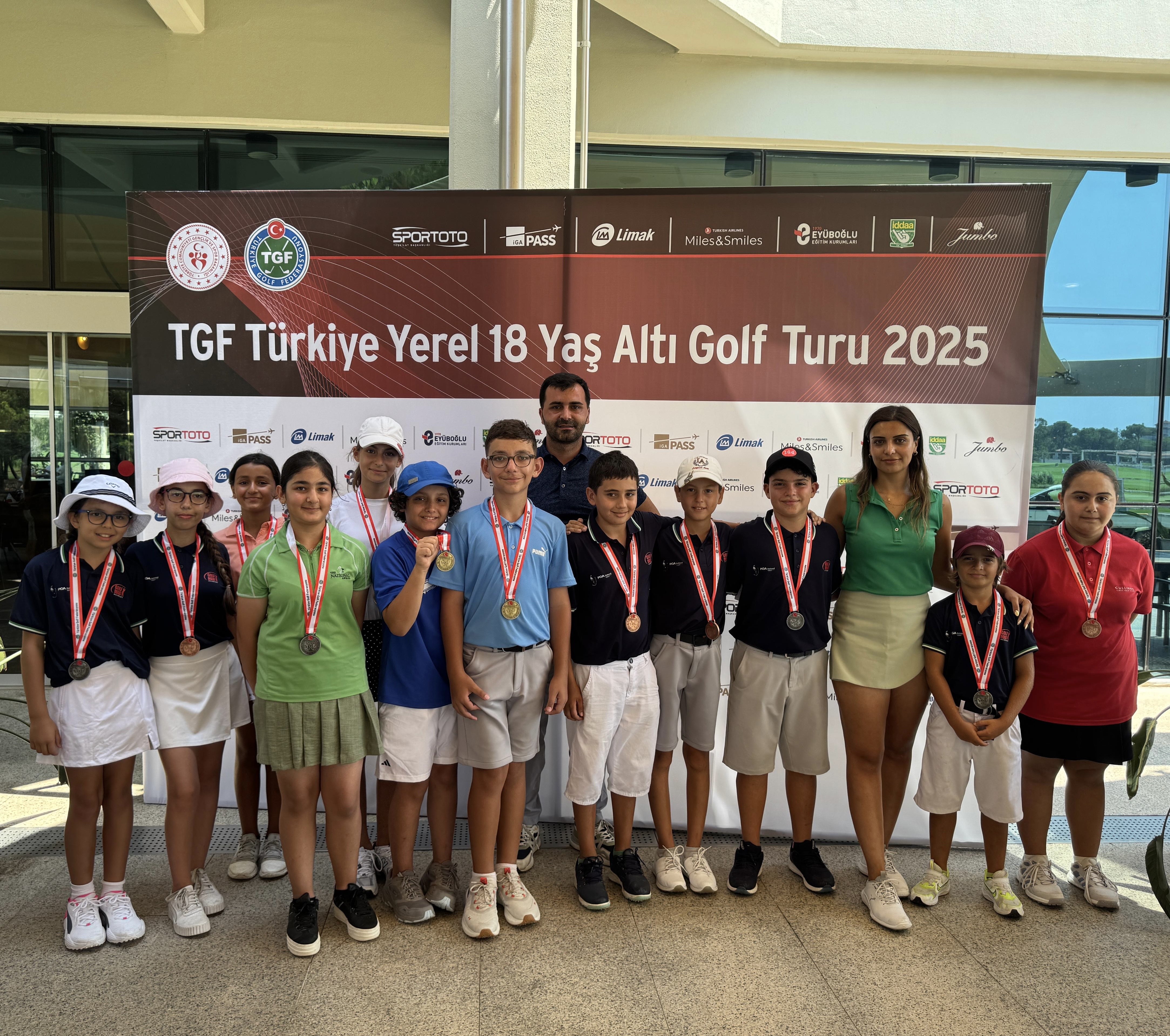TGF Yerel 18 Yaş Altı Turu Yıldızlar ve Minikler Antalya 3. Ayak Müsabakası Tamamlandı