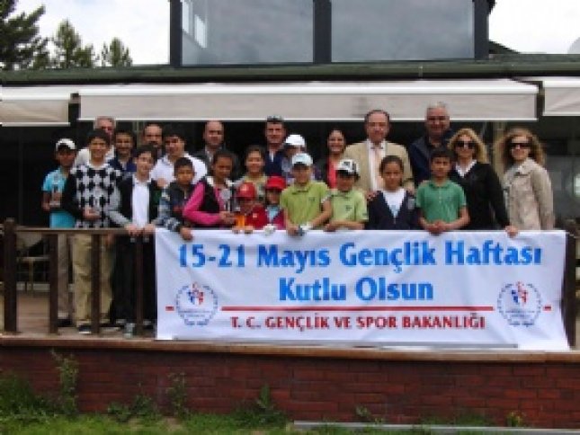 Gençlik Haftası Golf Yarışmaları yapıldı