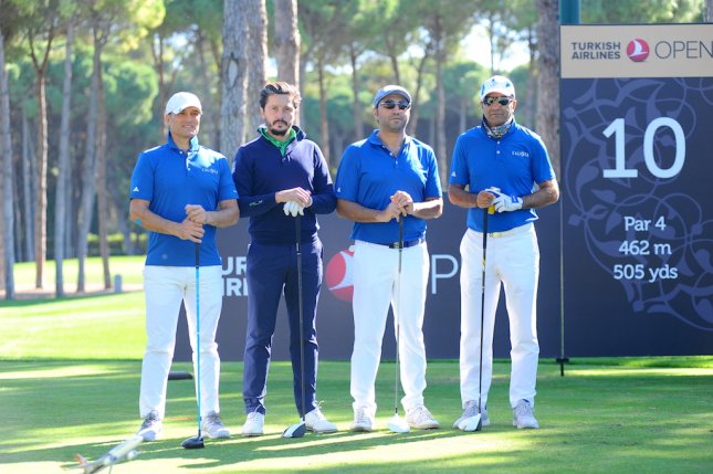 Turkish Airlines Open'da Pro-Am 1. gün Şampiyonu Calista takımı oldu