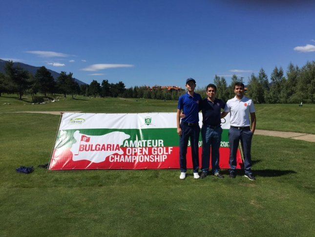 National Team Golfer Hamza Esmer is the second runner up in Bulgarian Open