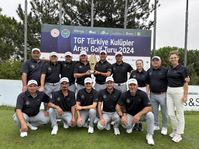 2024 TGF Türkiye Kulüpler Arası Golf Turu B Kategorisi Şampiyonu Montgomerie Maxx Royal Golf Kulübü Oldu