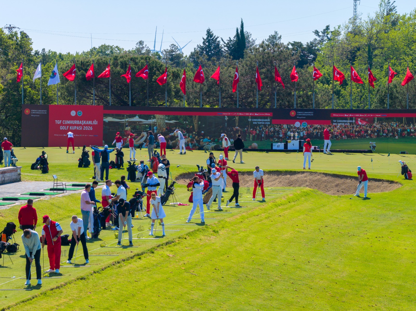 TGF Cumhurbaşkanlığı Golf Kupası Yetişkinler Kategorisi İkinci Gününde