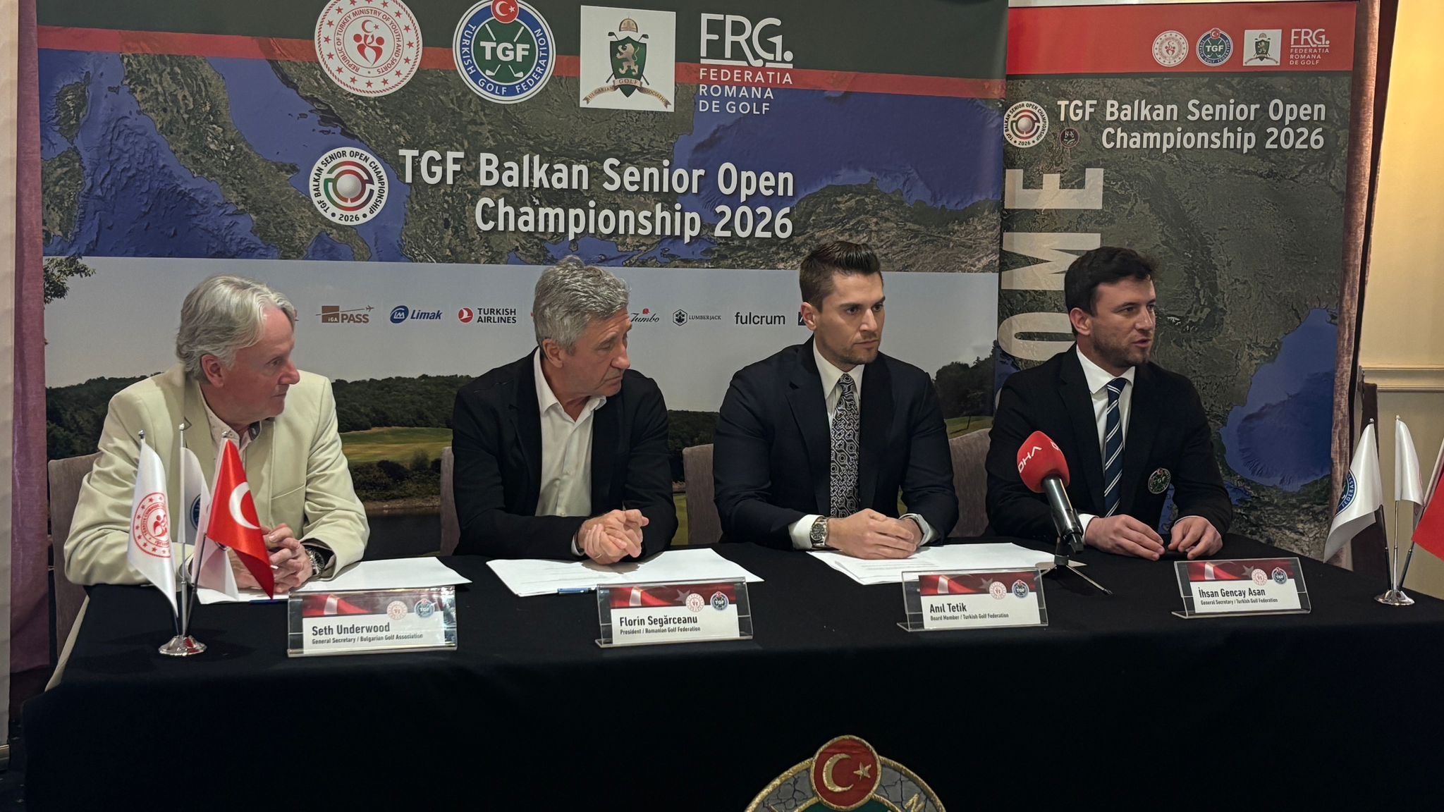 Türkiye, Romanya ve Bulgaristan Golf Federasyonları Arasında İş Birliği Anlaşması İmzalandı