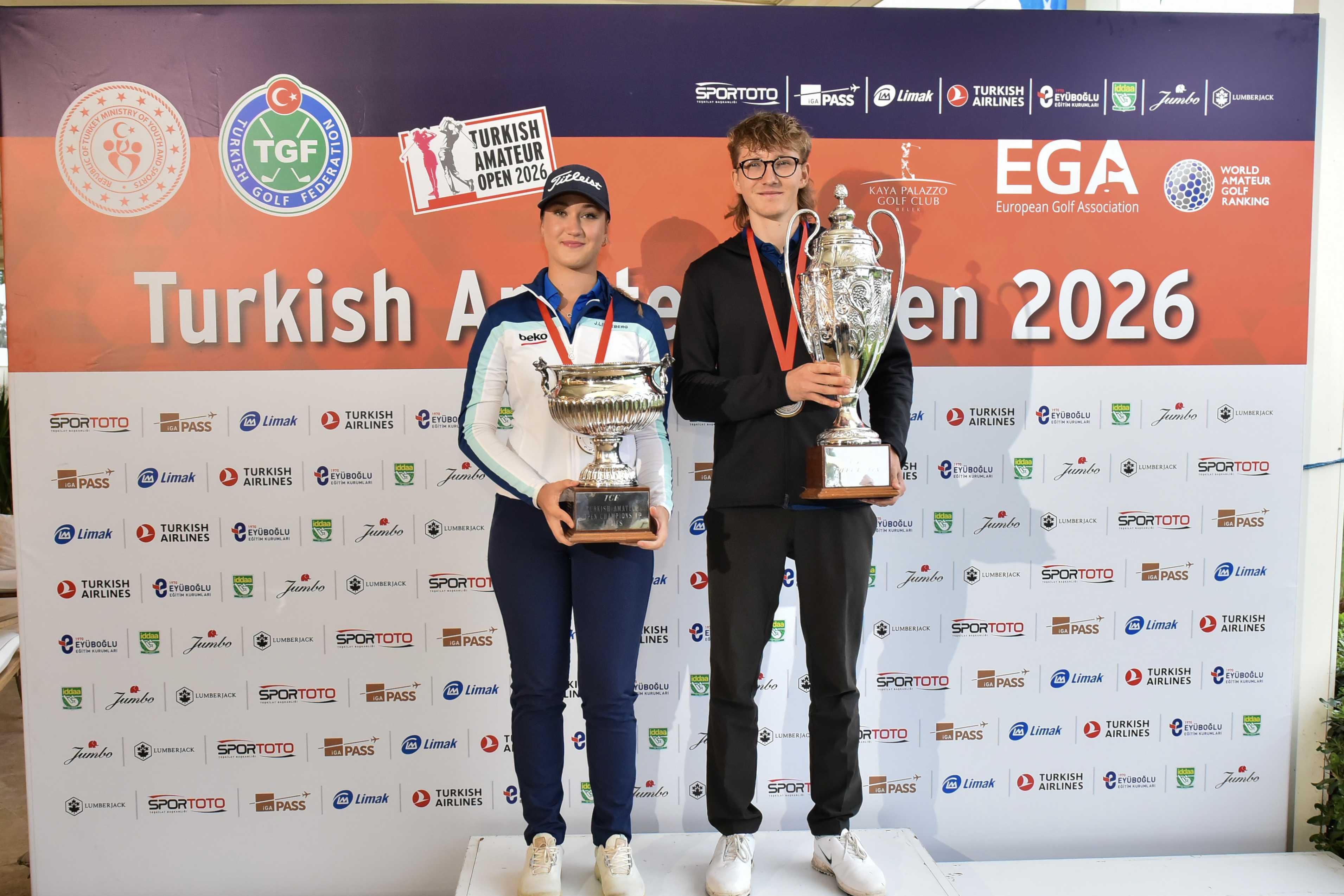 Türkiye Kadınlar ve Erkekler Amatör Açık Şampiyonası sona erdi! 