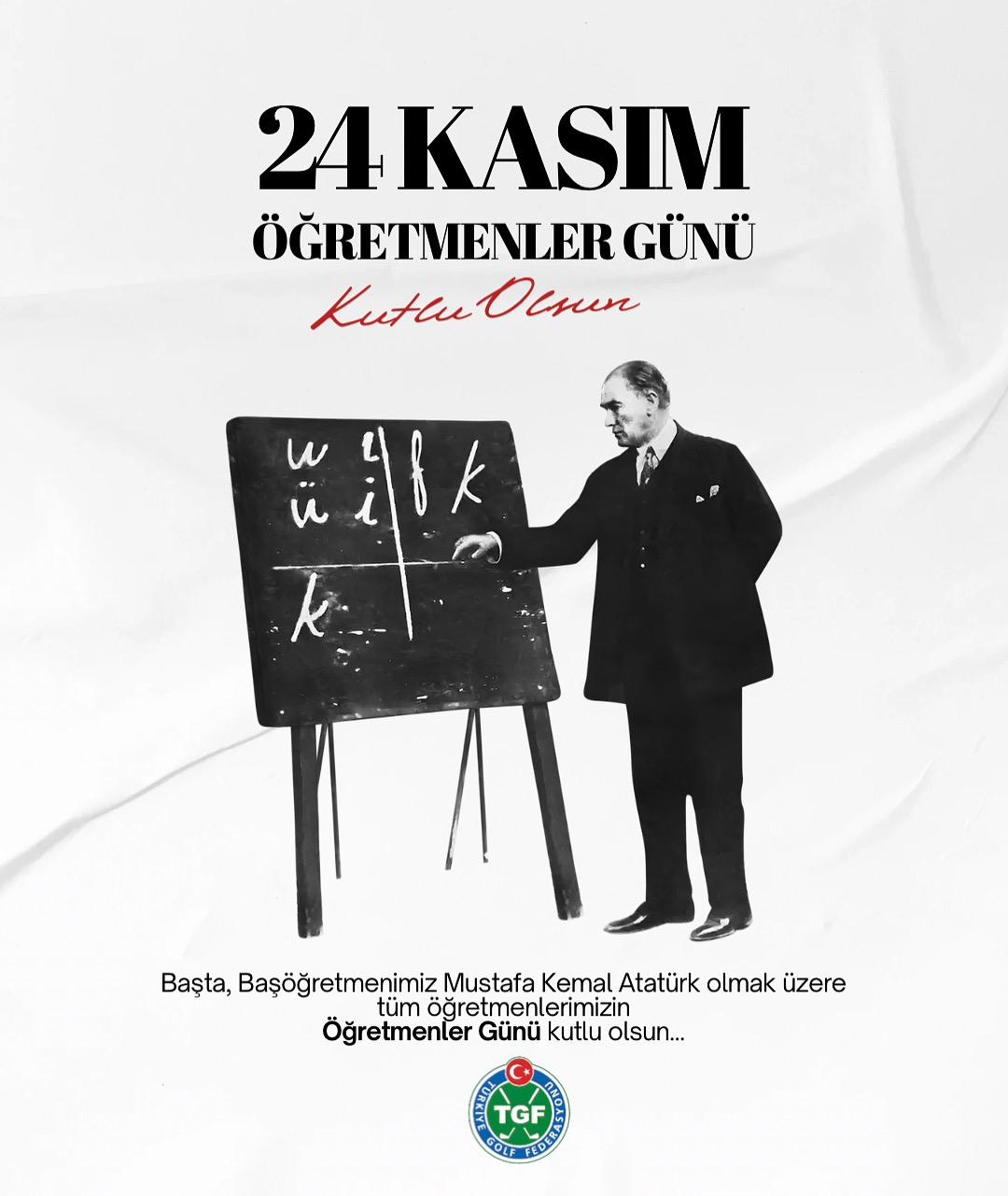 24 Kasım Öğretmenler Günü