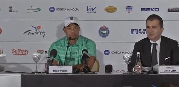 Tiger Woods in Antalya