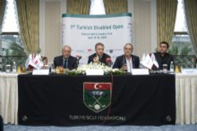 I.Türkiye Uluslararası Engelliler Açık Golf Şampiyonası Öncesi Basın Toplantısı Yapıldı
