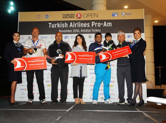 Turkish Airlines Open'da Pro-Am 2. gün Şampiyonu THY 8 takımı oldu...